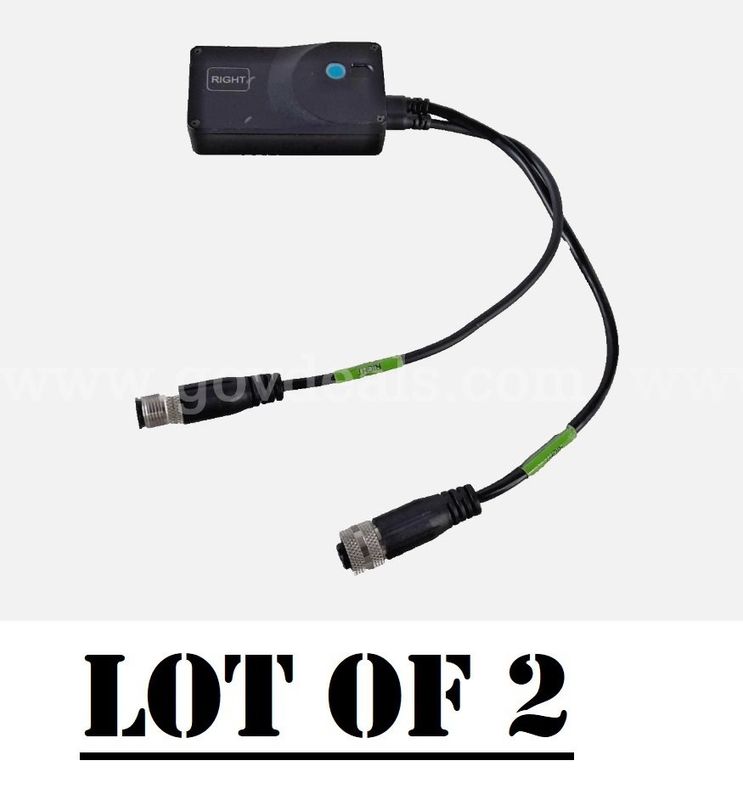 Lot of 2 - IFM O3X173 O3XIOOKG/E1/GM/S/60/R Right O3X 3D Sensor 800-00140-02