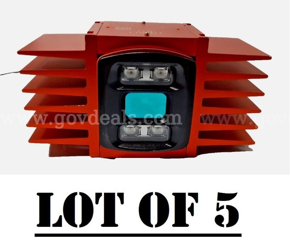 Lot of 5 - IFM Electronic O3D379 830-00115-01 3D Sensor with Heat Sink O3DIRDKG/E1/GM/W/70