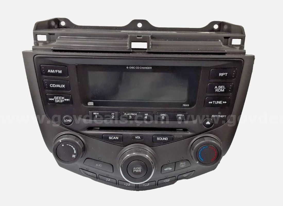 Honda Accord 39175-SDN-A110 AM/FM Radio CD Player 2003–2007