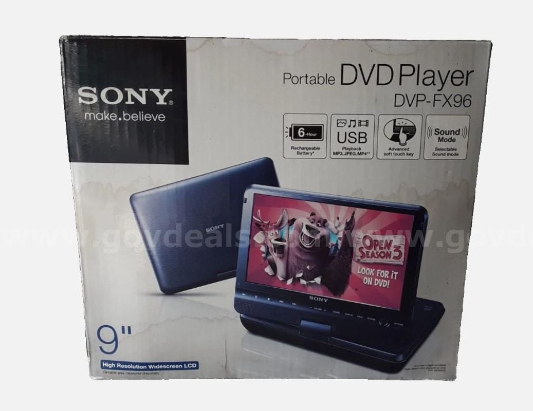Sony DVP-FX96 High Resolution Widescreen CD/DVD Player with 9-inch Swivel LCD