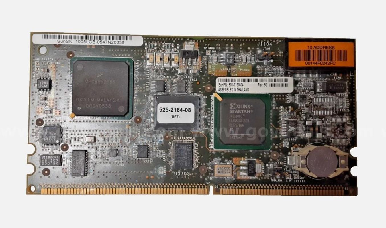 Sun Microsystems 501-7130-04 System Service Processor Card Adapter