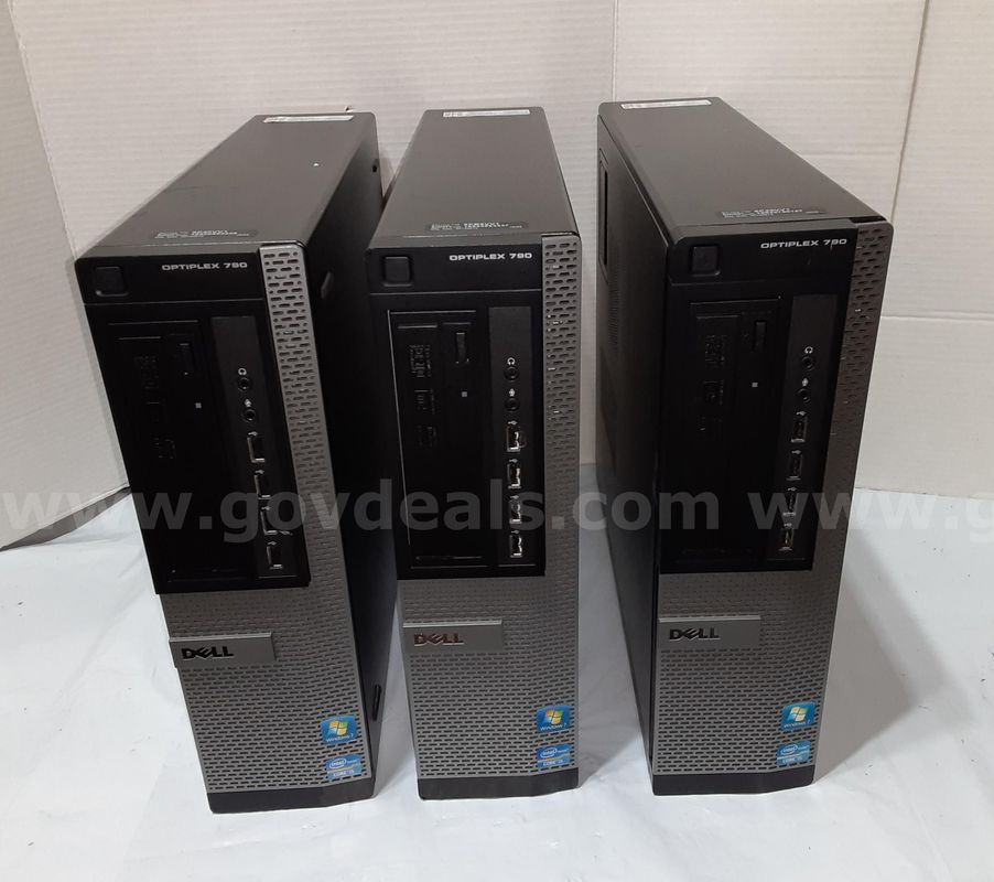 Lot of 3 - Dell OptiPlex 790 Mini Desktop Computer PC Intel Core i5 4GB No HDD