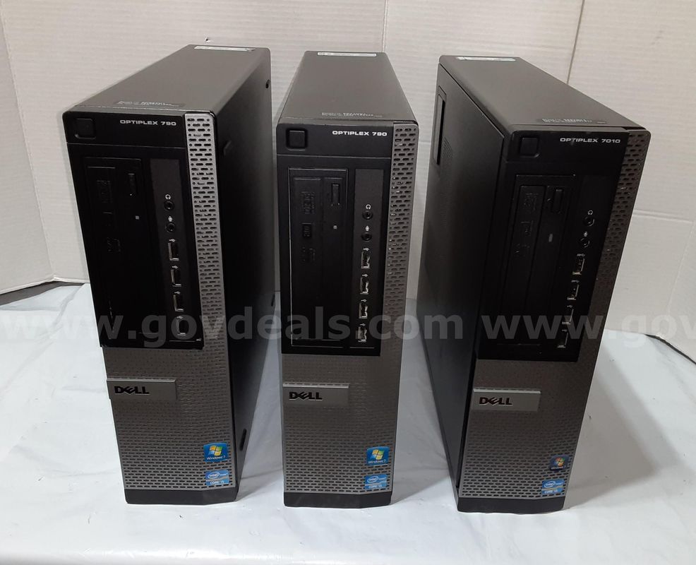 Lot of 3 - Dell OptiPlex Mini Desktop Computer PC - Intel Core i5 - 4GB - No HDD