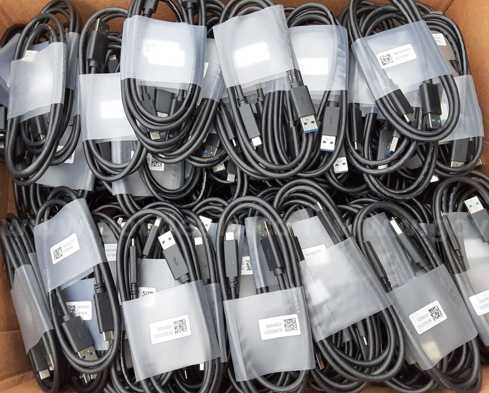Lot of 195 - Dell USB-A to USB-C Charging & Data Sync Cable 5K55E22521 USB C