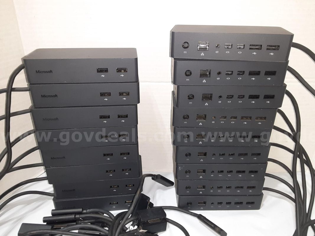 Lot of 17 - Microsoft Surface Dock 1661 Docking Station for Surface Book