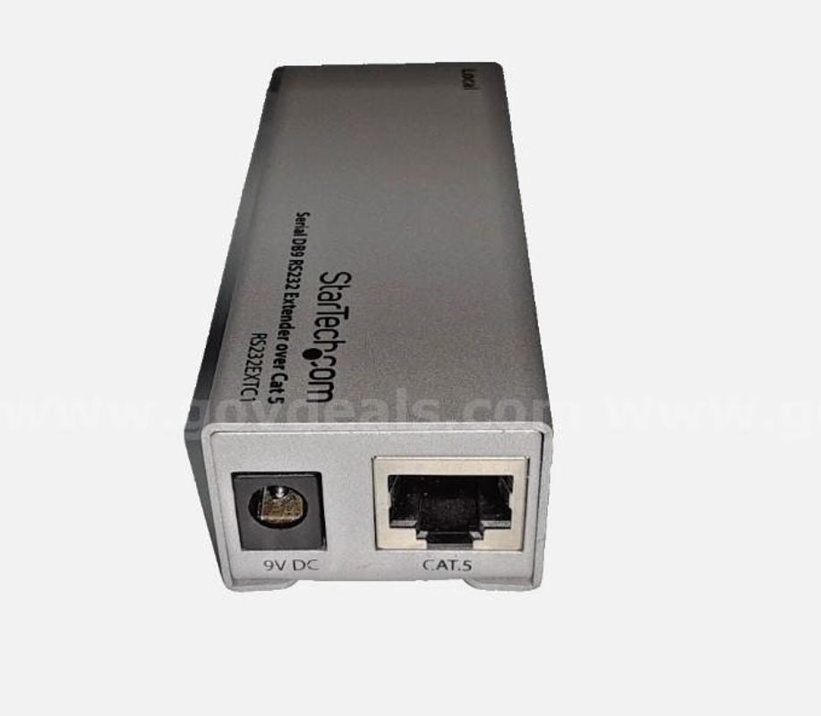 StarTech RS232EXTC1 RS232 Serial over Cat5 Extender DB9 Extension