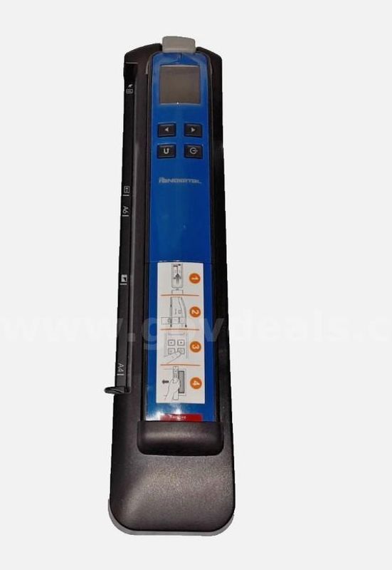 Pandigital PANSCN09BE 2-in-1 Handheld Feeder Dock Wand Scanner