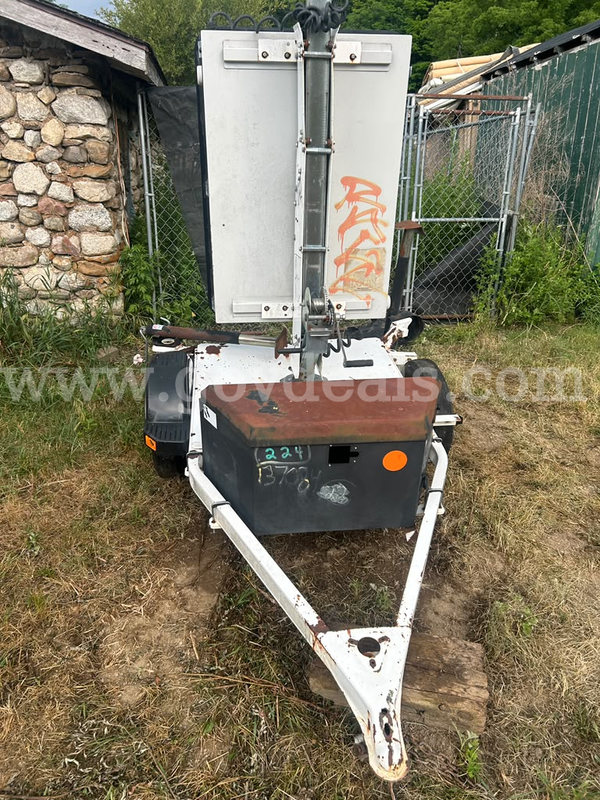 2013 Traffic Logox Speed Sign Trailer