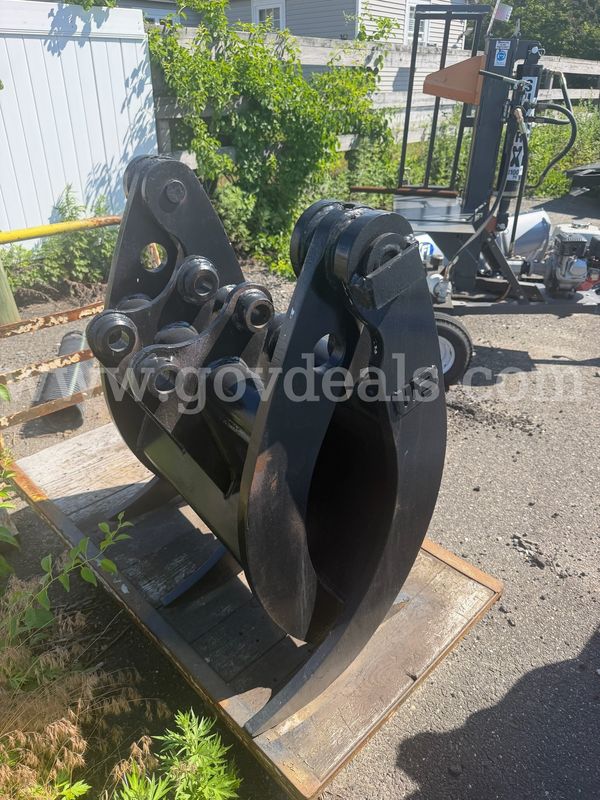 mini excavator grapple bobcat, john deere, kubota, caterpillar, hitachi