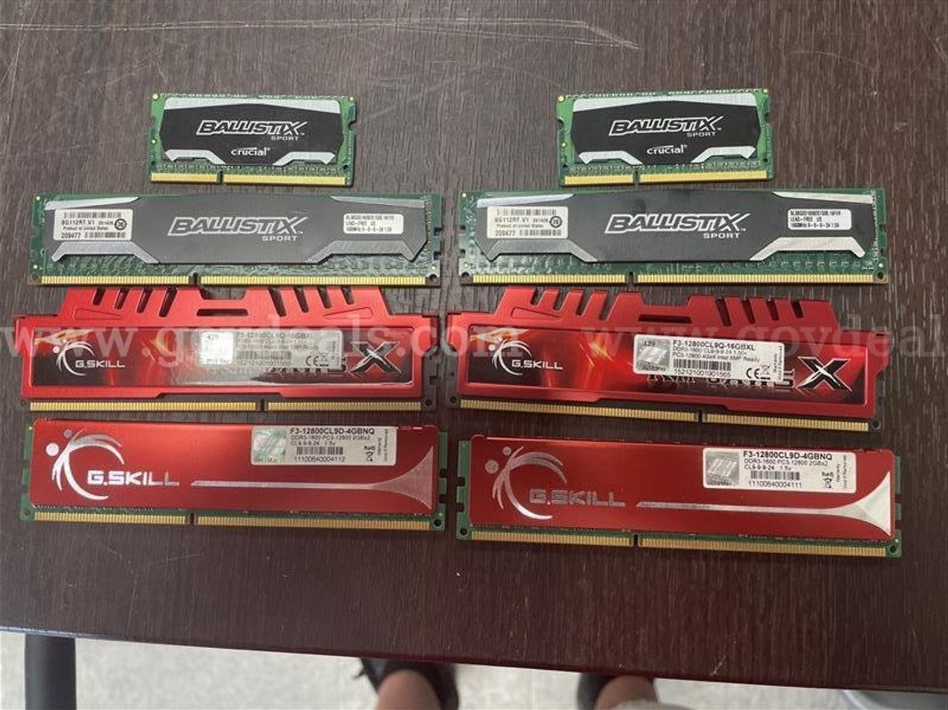 Misc. RAM (Lot 5)