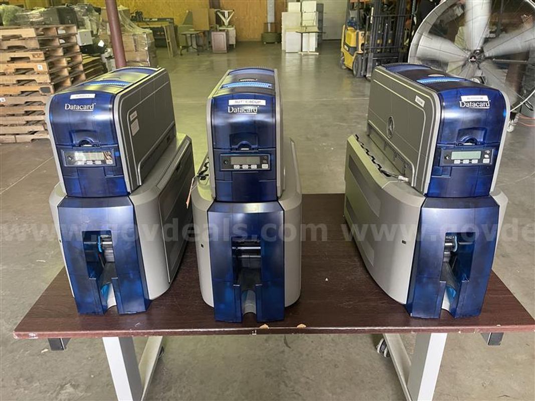 Lot of 3 Card Printers