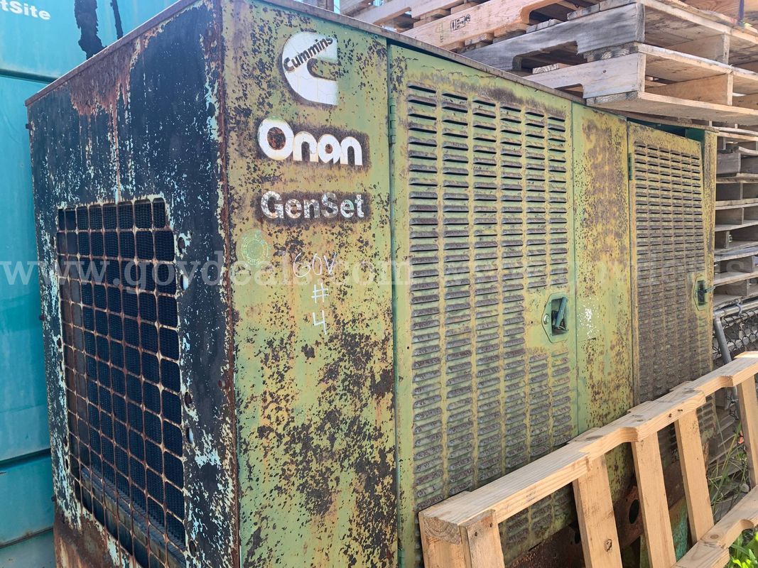 Onan GenSet Generator (unit #4)