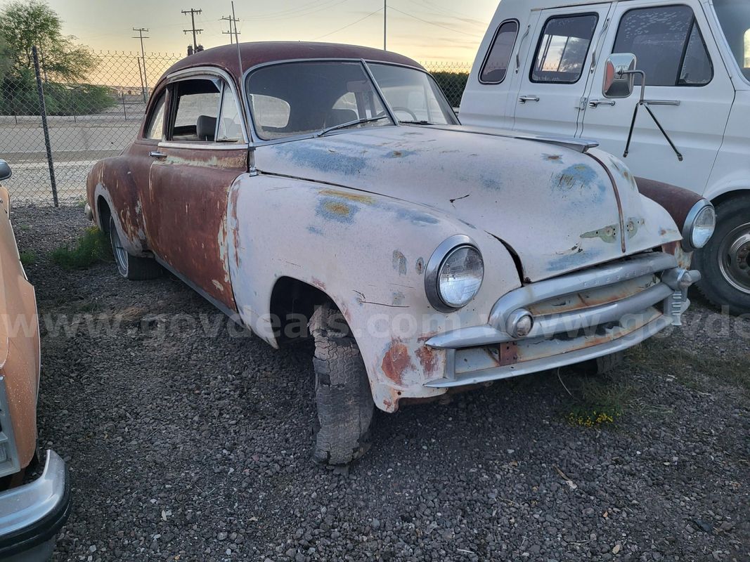 1950 Chevrolet 2 Door Styleline Business Coupe