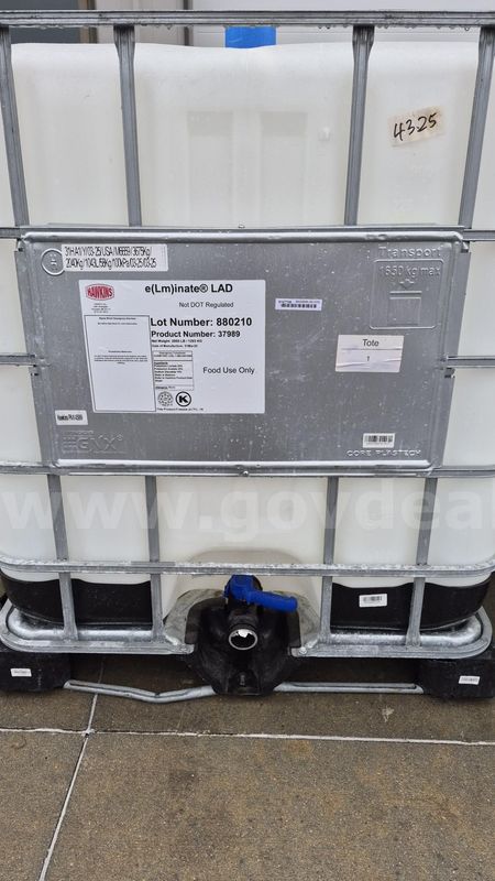 Food Grade IBC Tank (Tank #1)