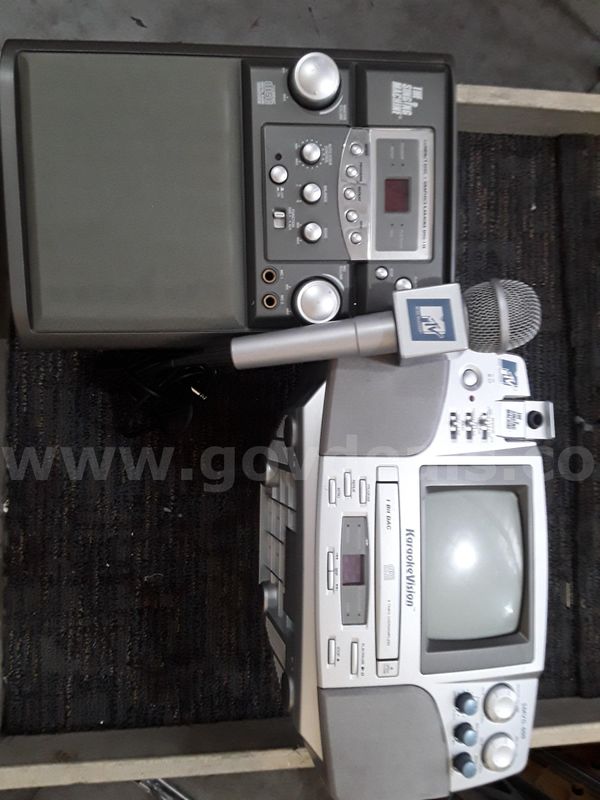 Lot of (2) Karaoke Machines
