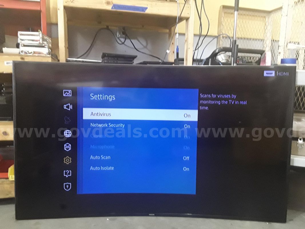 Samsung 65" 4K Smart CURVED LED TV