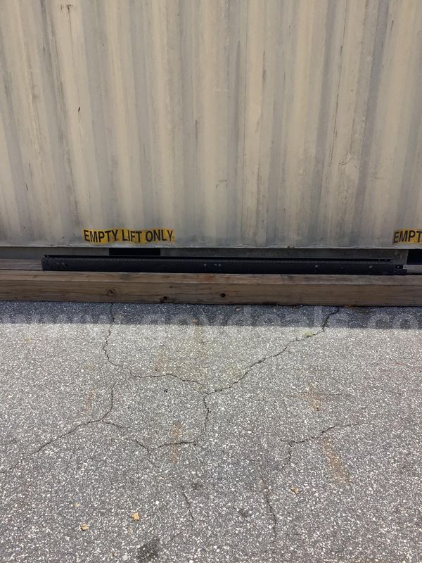 USED (2) 6 in. x 6 in. x 12 ft. #2 Pressure-Treated Ground POST defect, 8 METAL POST