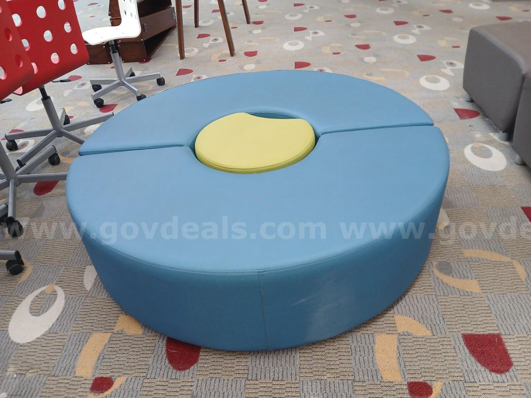 Children's Circular Bench with center cushion