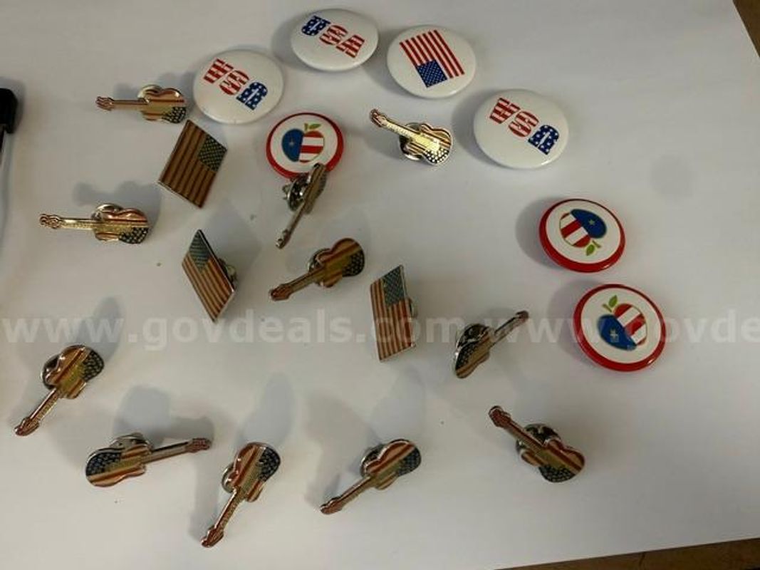 Assorted Lot of USA Pins