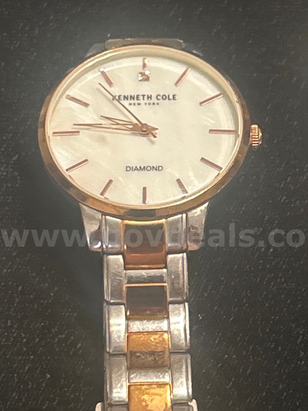 3 Vintage Watch(s) ESQ Swiss,  Kenneth Cole Diamond. Not Tested.