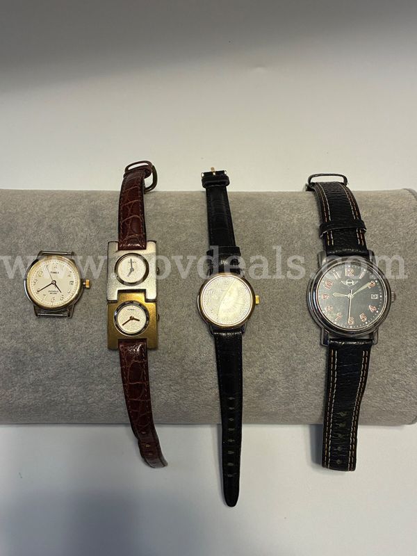 Lot of Vintage Watch(s) Fossil, Timex. Not Tested.