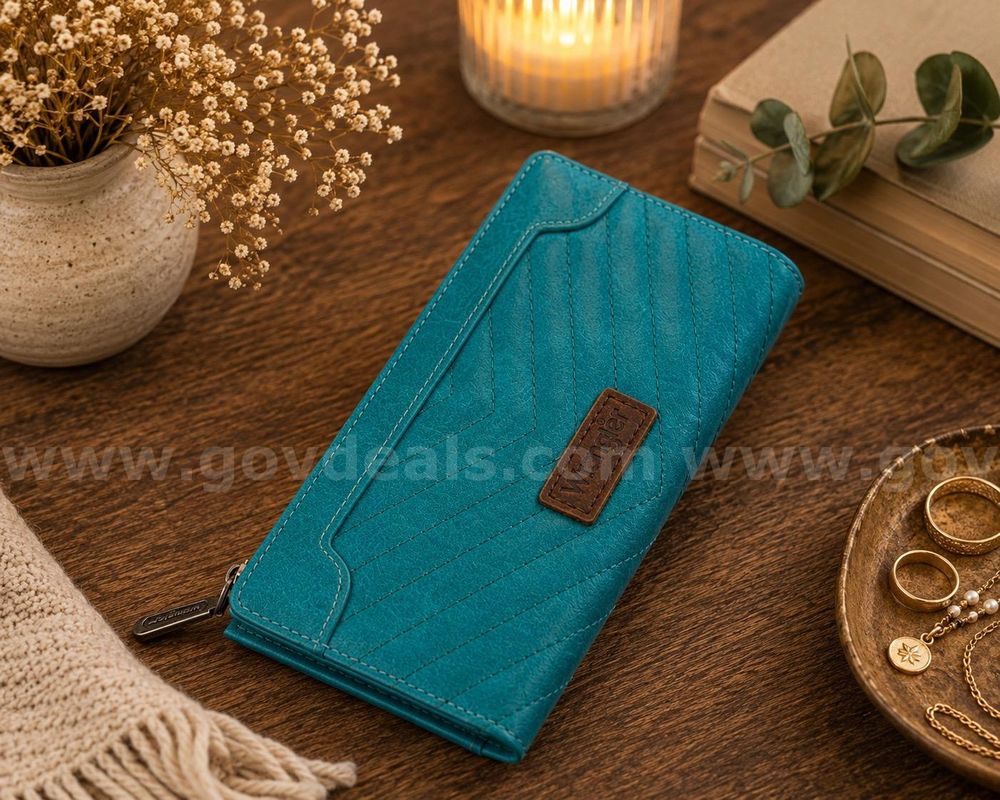 Wrangler Turquoise for Women Minimalist Wallet