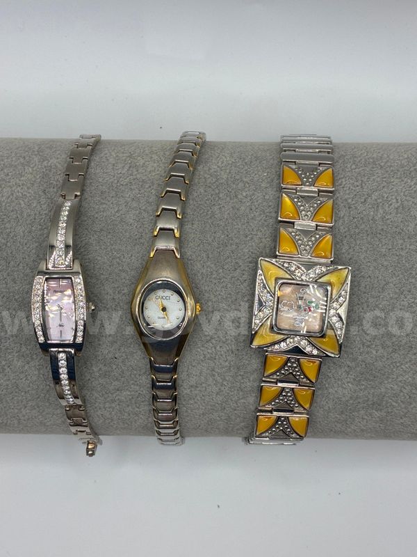 3 Ladies Vintage Watch(s) Gucci, Armitron. Not Tested.