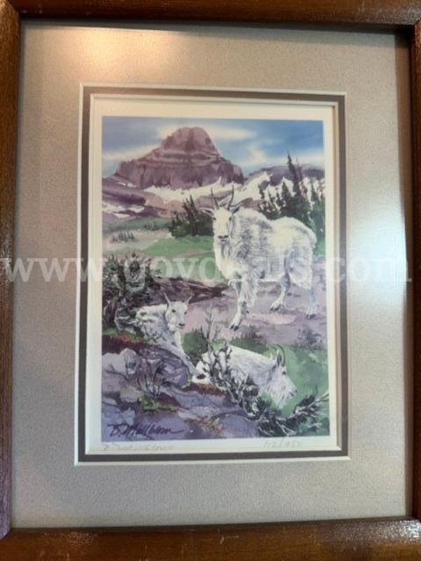 Beautiful, Great Condition Barbara Melblom Print, Unauthenticated,