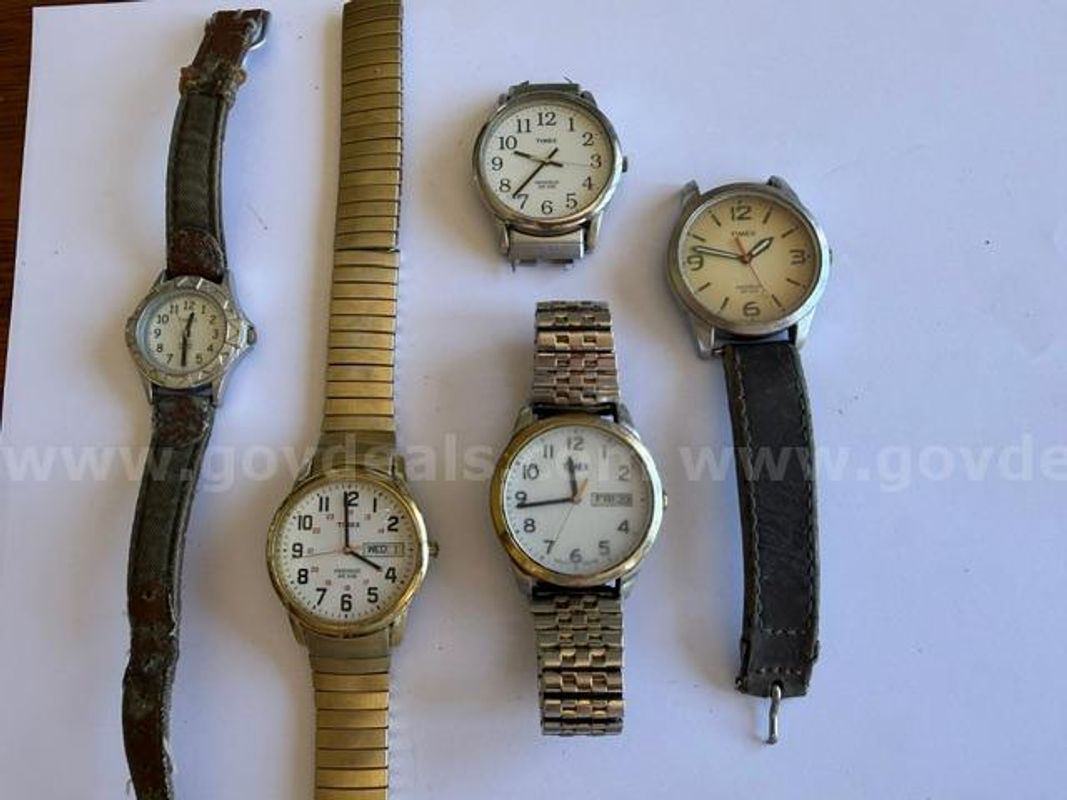 Lot of (5), Timex Watches, Working/Non-Working