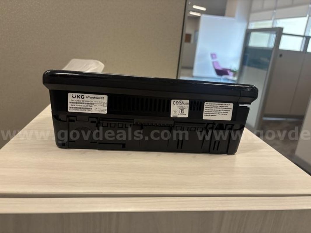 Lot of 10 Kronos Timeclocks