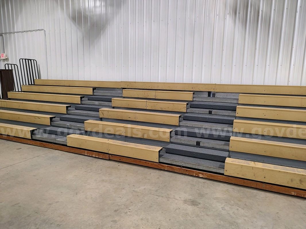 Used Bleachers Powered With Motor