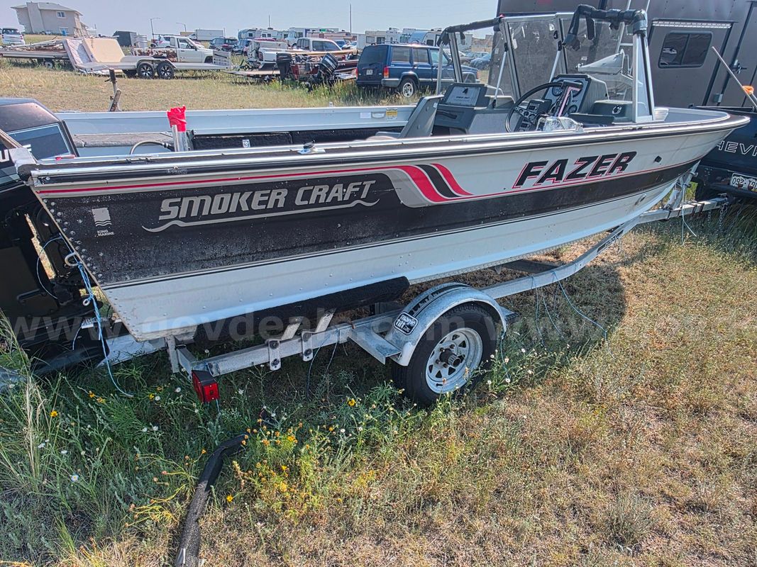 1992 Fazer by Smoker Craft with trailer