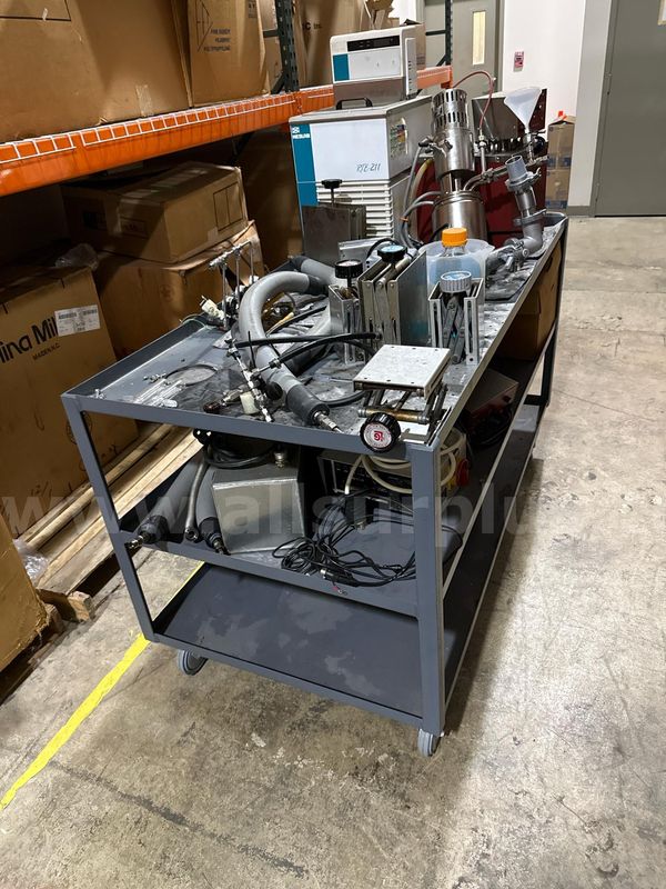 Cart with Laboratory Contents