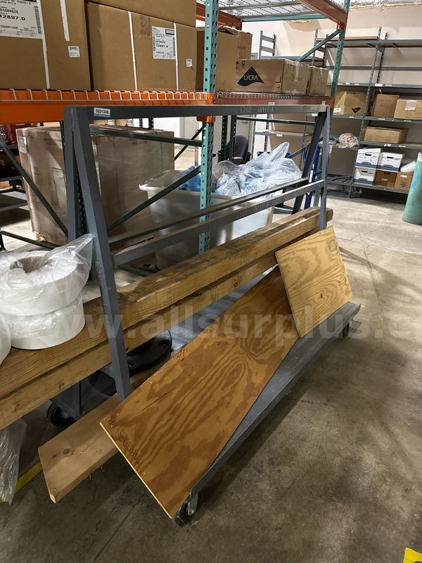 Dual Sided Mobile Panel Cart