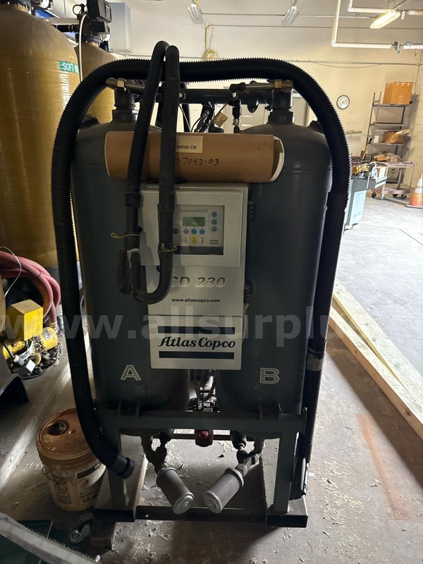 Atlas Copco CD 230 Desiccant Air Dryer System