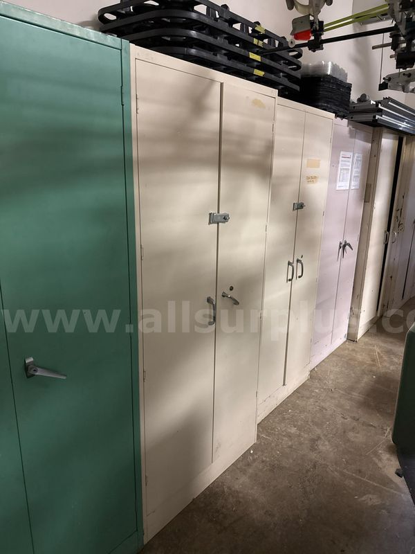 Qty. 8 Metal Storage Cabinets