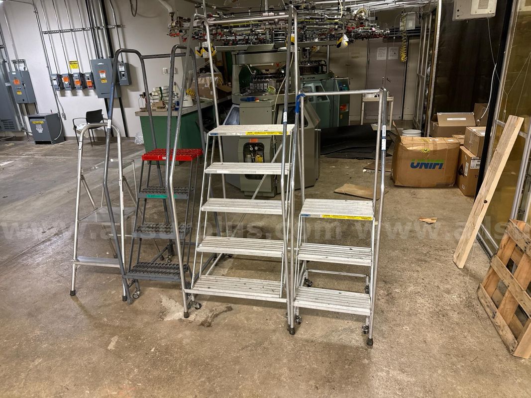 Qty. 4 Warehouse Step Ladders