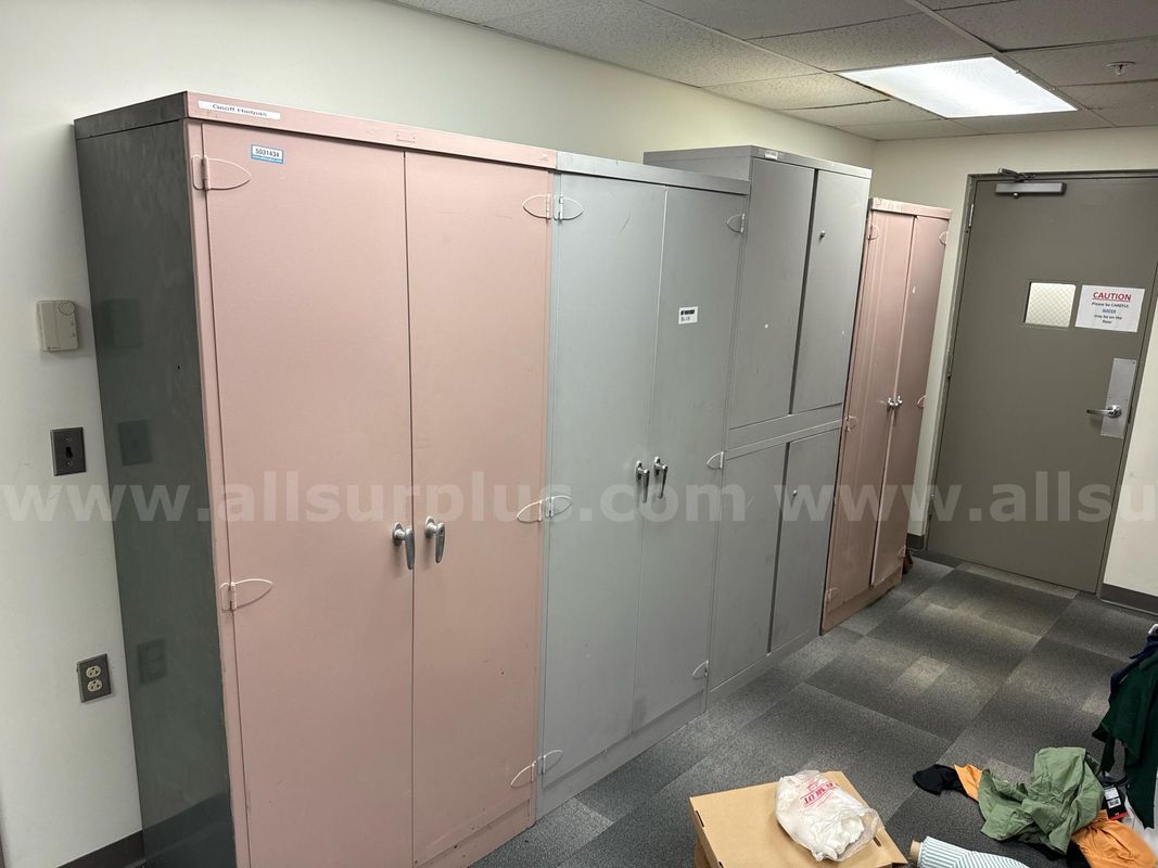Qty. 4 Metal Cabinets