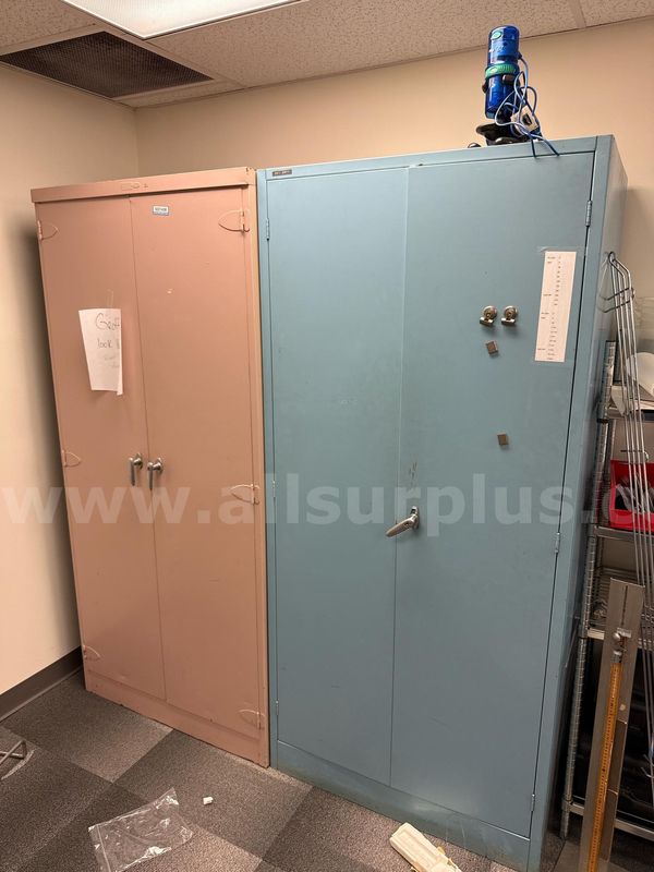 Qty. Metal Cabinets w/ Contents
