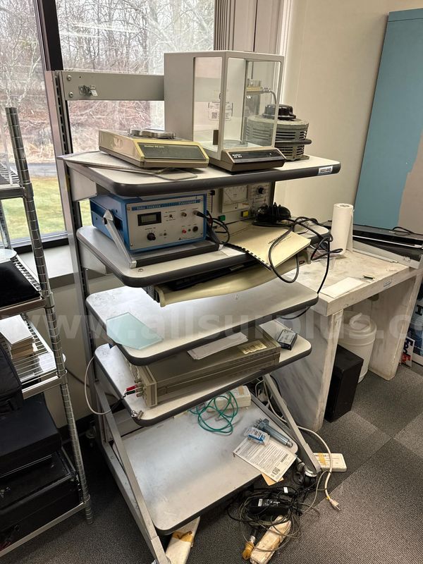 Cart with Test Equipment