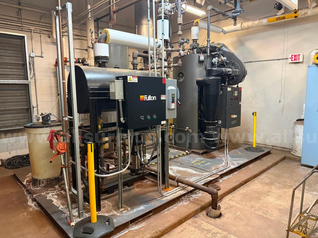 2022 Fulton VSRT-50 Nat. Gas Spiral Rib Tubeless Boiler System