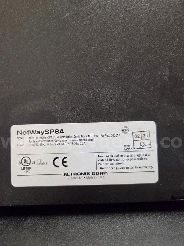 Altronix Netway Spectrum Switch