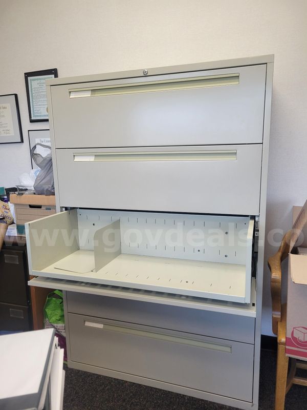 Four Drawer Pullout Filing Cabinet
