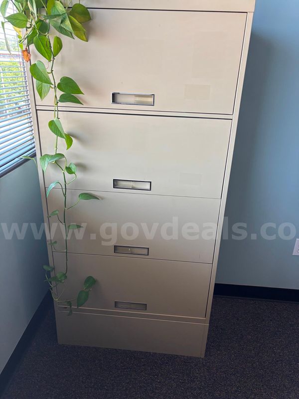 4-drawer file cabinet