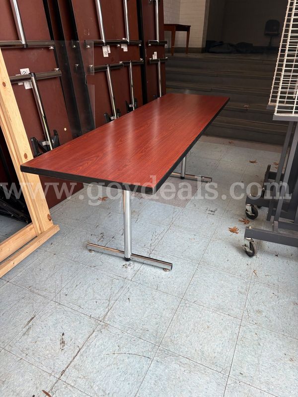 (25) 2 x 7, (3) 2 x 6 Long Folding Tables