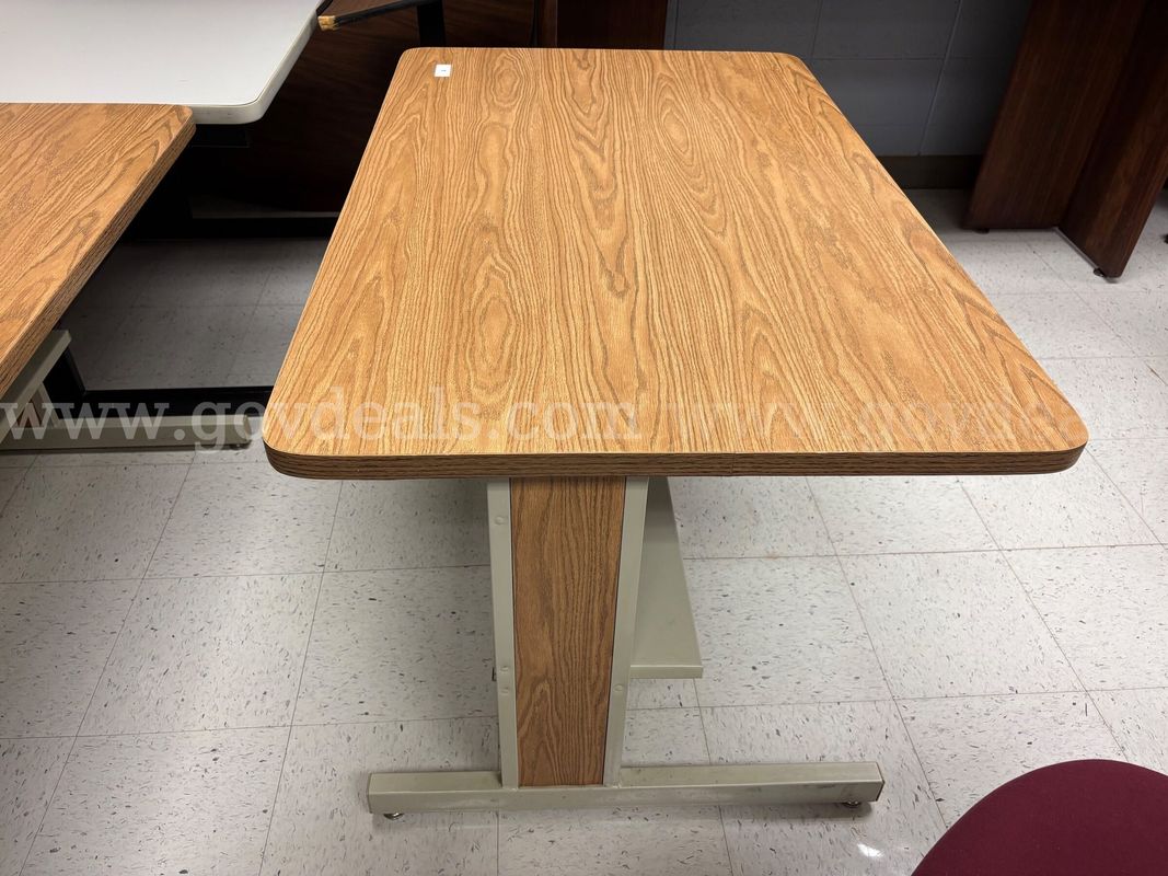 (18) Metal Framed Desk