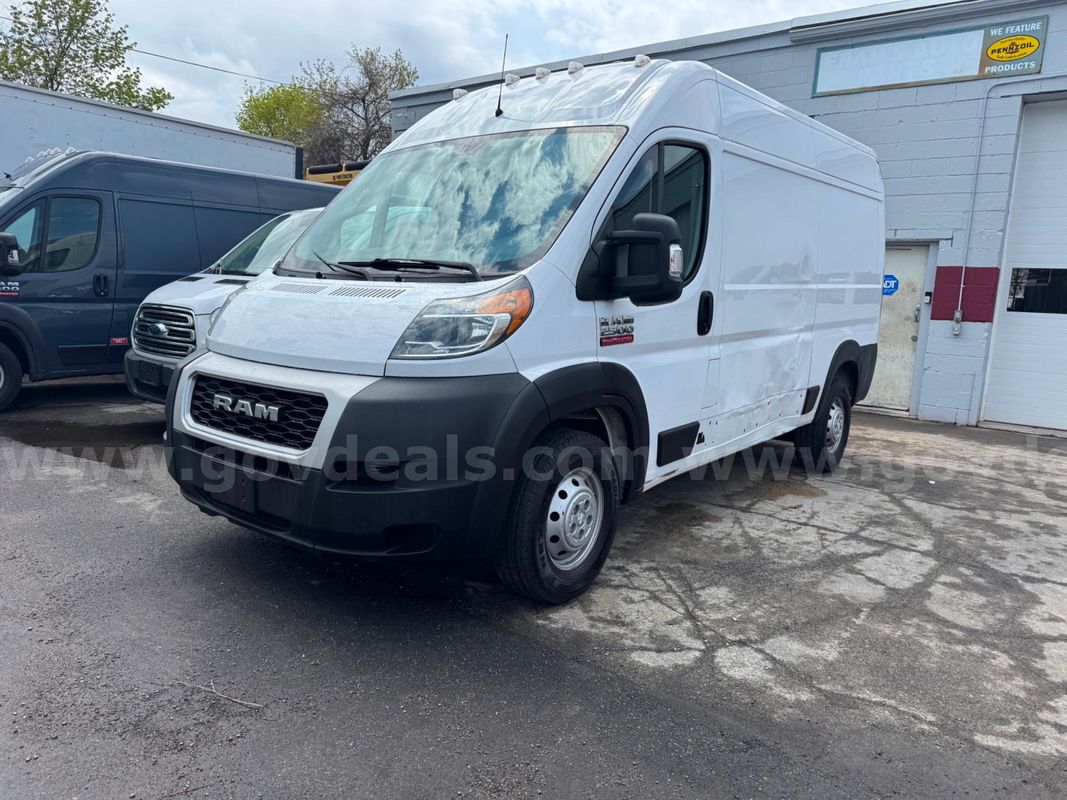 2019 RAM ProMaster 3500 High Roof Extended Cargo Van