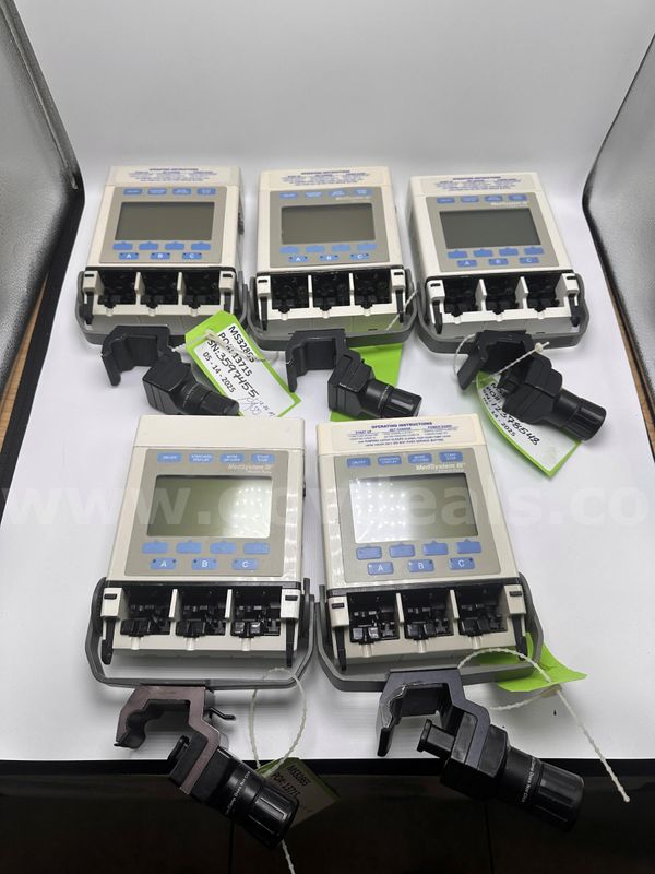 Medsytem III Model 2865 Infusion Pump - Lot of 5