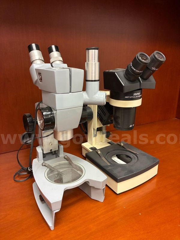 American Optical Spencer Microscope