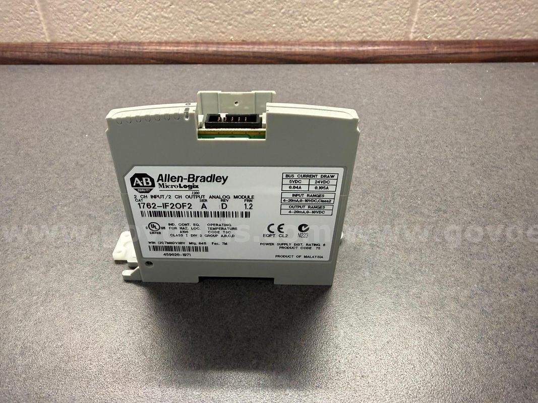 Allen Bradley MicroLogix Input/Output Module 1762-IF2OF2